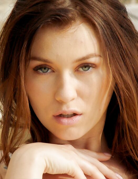 Redhead Czech Babe Gets Nicely Fucked Outdoors photos (Misha Cross)