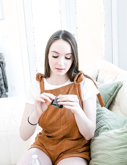 Pale Gal Hazel Moore Gets Sodomized In The Living Room