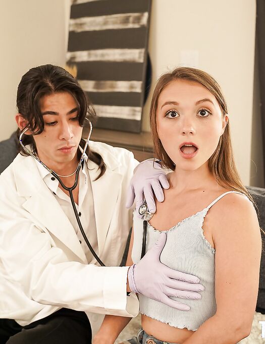 Young Babe Mira Monroe Gets Anally Fucked By Cocky Doctor
