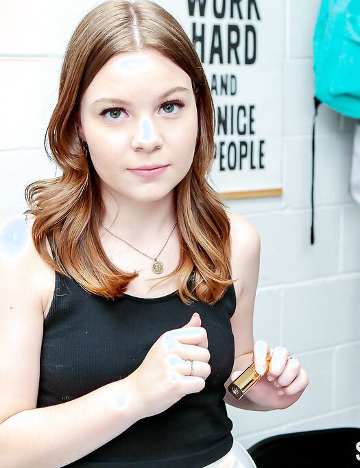 Naughty Redhead Teen Adrianna Jade Gets Punished For Stealing