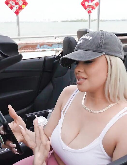 Busty Blonde Plumper Jeyla Spice Pleasures Cocky Dude In POV