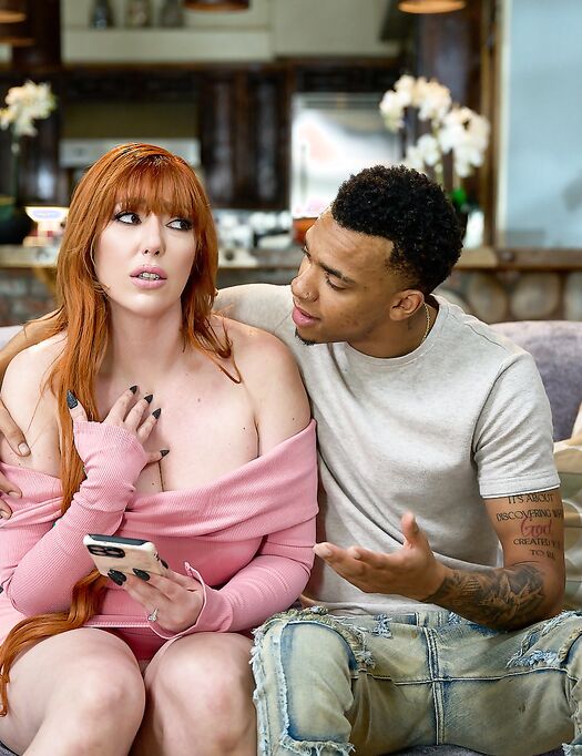 Lauren Phillips Pleasures Young Black Dude In Living Room