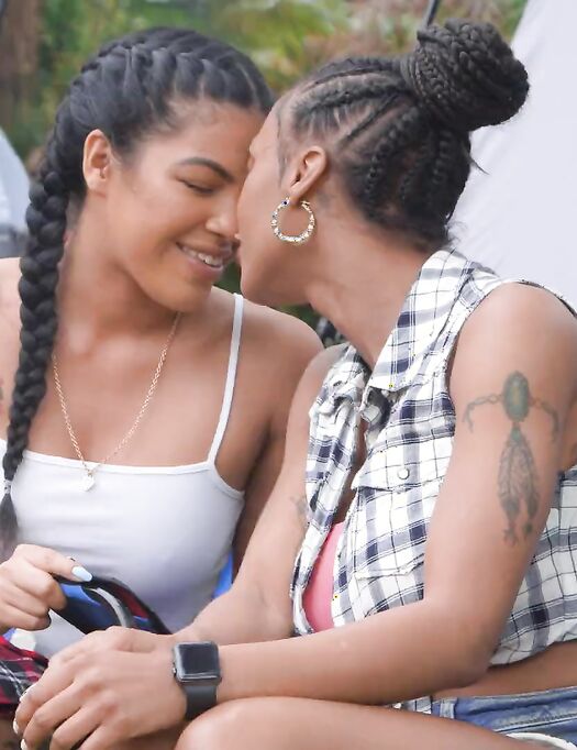 Black Hoes Sarai Minx And Maya Farrell Fucking In A Tent