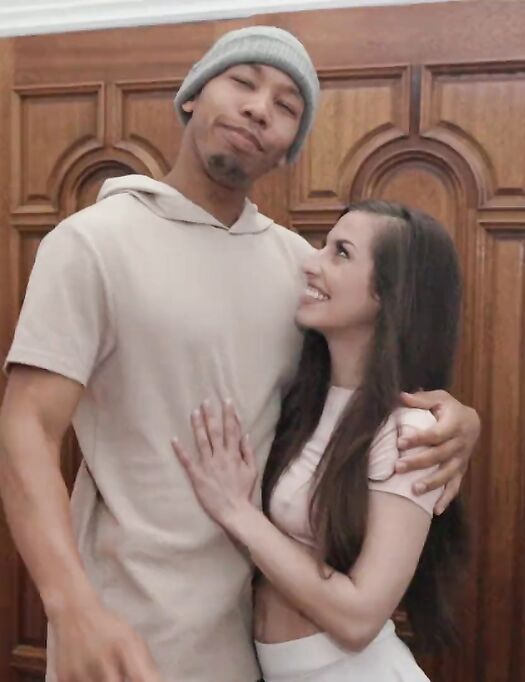 Spencer Bradley Takes Cum On Her Face After Sucking And Riding Massive Black Cock