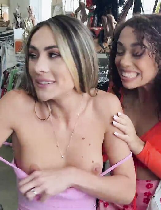 Hot Interracial Threesome With Young Sluts MacKenzie Mace And Willow Ryder