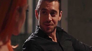 Aspen Brooks - Busty Redhead Latina Tgirl Barebacking A Dude