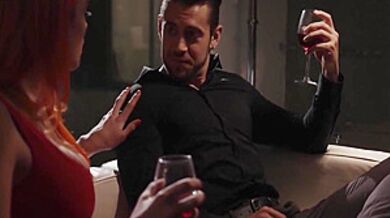 Aspen Brooks - Busty Redhead Latina Tgirl Barebacking A Dude