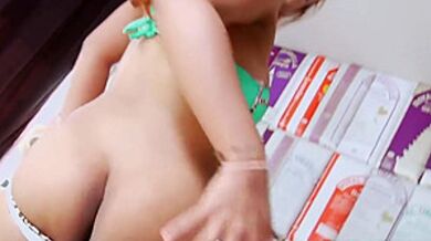 Asian Transgender Spreads Her Ass And Masturbates Hard