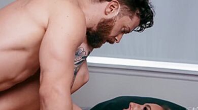 Blooms Bedroom Threesome Ignites Fiery Desire