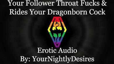 Usando il tuo cazzo di sangue di drago per rivestire il mio culo bianco [Skyrim] [Gola Cazzo] [Anale] (Audio erotico per uomini)