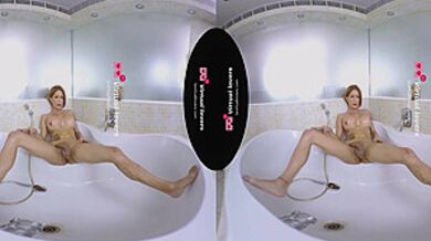 Shemale Jerking Off In Bathtub - Virtual Reality