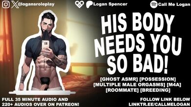 [AUDIO EROTICO] Ghost possiede di nuovo il tuo compagno di stanza e ti alleva con il suo cazzo [HARD FUCKING] [M4A]