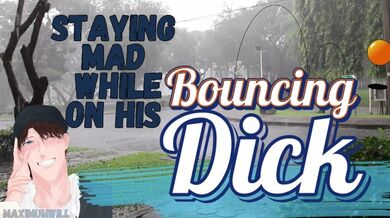 Arrabbiati mentre salti sul suo cazzo - Gioco di ruolo maschile per ragazze (punto di vista)