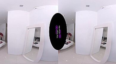 Virtual Reality In Dildo Party For One