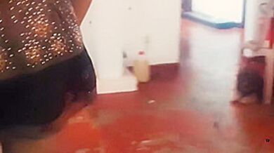 Stepmum Getting Ready For The Party