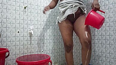 Desi Babe Removing Clothes In Shower