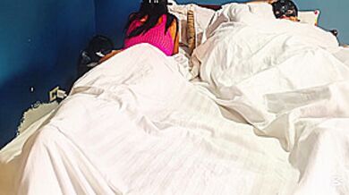 I Eat My Stepmothers Pussy While My Girlfriend Checks Her Cell Phone