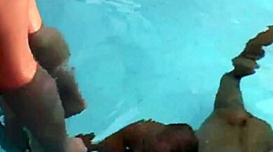 A Passionate Poolside Affair With Paolla