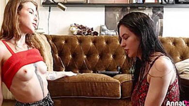 Bdsm Play With Tattooed Trans Beauty