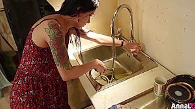 Bdsm Play With Tattooed Trans Beauty