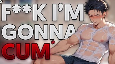 Mi faccio sborrare attraverso i pantaloni... - Audio maschile che geme e piagnucola