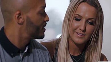 Ts Let Her Lover Enjoys Banging Her Ass - Kayleigh Coxx