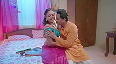 Cute Brunette Celebrating Groupsex