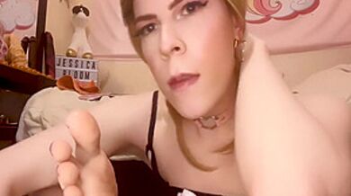 Spit Slave Cleaning Duties Clean Slobbery Feet, Dildo And Cummy Cock 8 Min - Jessica S