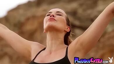 Athletic German Babe Cooled Herself Down