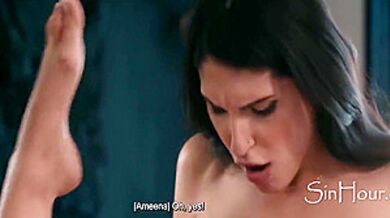 Ameena Green And Zariah Aura - Posturing Poon Over The Moon 6 Min