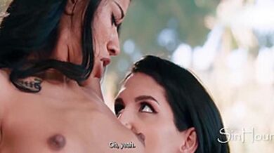 Ameena Green And Zariah Aura - Posturing Poon Over The Moon 6 Min