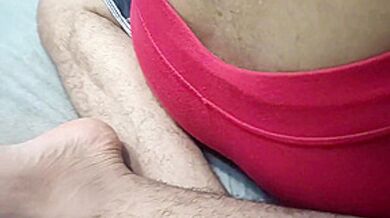 Stepsister Shimmy Removal And Hot Boobs Suck