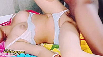 I Love My Cute Bhabhi Sex With Beautiful Boobs And Very Hot Blawjab Staill With Very Beautiful