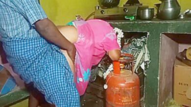 Indian Village Girl Kichen Doggy Style