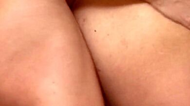 Slender Shemale Isabeli K. Drills Guy With Her Cock