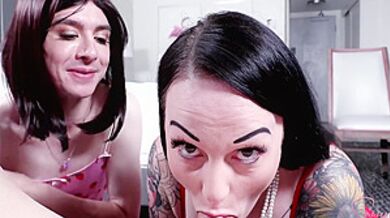 Sissy Slave - Dominant Stepmom Helps Out Her