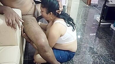 Hot Indian Stepmom Sucking Stepsons Bestfriend Dick