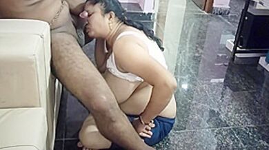 Hot Indian Stepmom Sucking Stepsons Bestfriend Dick