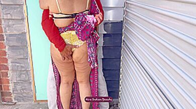 Indian Housewife Cheating With Neighbor - Slow Dance - Lip Lock Kissing & Boob Play