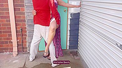 Indian Housewife Cheating With Neighbor - Slow Dance - Lip Lock Kissing & Boob Play