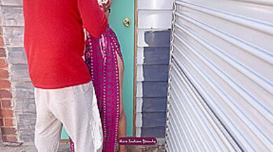 Indian Housewife Cheating With Neighbor - Slow Dance - Lip Lock Kissing & Boob Play