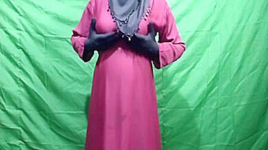 Masturbating While Wearing Neighbors Clothes