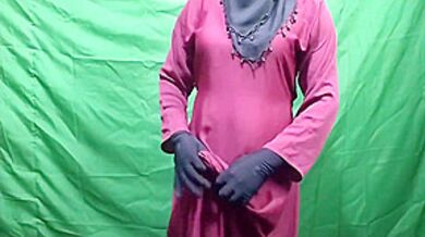 Masturbating While Wearing Neighbors Clothes