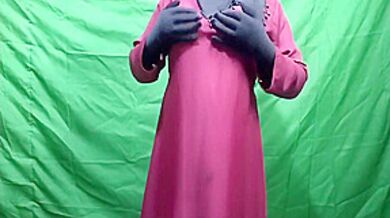 Masturbating While Wearing Neighbors Clothes