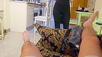 Stop Training And Suck My Cock Now Stepsister!!