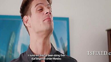 Cliff Jensen And Brittney Kade - Hot Trans Assistant Lets Boss Freeuse On His Bday 6 Min