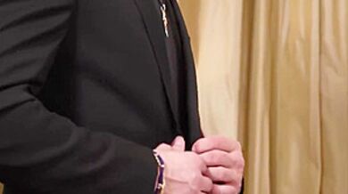 Cliff Jensen, Kasey Kei And Shes Boss - Bodyguard Supervising His Shemale Boss While Shes Sucked Off 8 Min