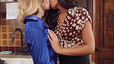 Tgirl And Colleague Let Latina Join The On The