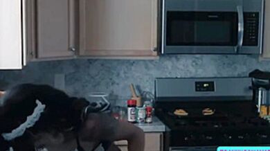 Ebony Trans Maids Blowjob