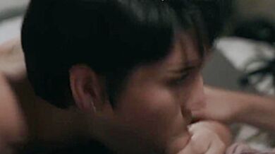 Ts Caught Her Friend Jerking Off And Gives Him